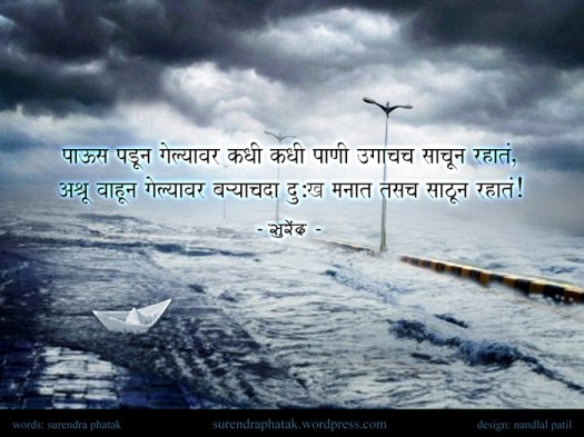 पाउस पडून गेल्यावर 